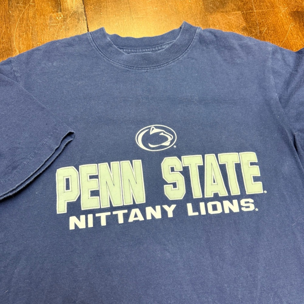 NCAA Penn State T-Shirt Mens Small Navy Blue Nittany Lions Graphic Tee